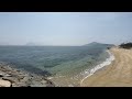 男木島海水浴場（大井海水浴場）白い砂浜と青い瀬戸内海の風景 高松市