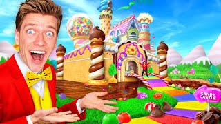 I Built Candyland In Real Life! Learn How To Make Epic Chocolate vs Gummy Giant DIY Candy