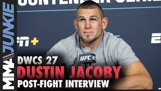 DWCS 27: Dustin Jacoby post-fight interview