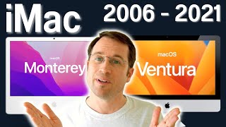 (Unsupported) iMac running macOS Monterey / Ventura? (2006 - 2021)