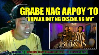 GRABE LALONG UMINIT! | BURGIS - Flow G x Hev Abi (Official Music Video) | REACTION VIDEO