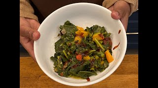 Ethiopian Collard Greens / Gomen with Eleni Woldeyes - Consume Something Amazing!