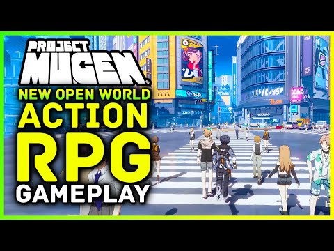 Project Mugen New Gameplay Open World Looks Awesome – Spider Man Web Swinging, Mini Games & Trailer