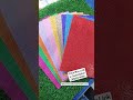 glitter foam multicolor pack of 10 sheet