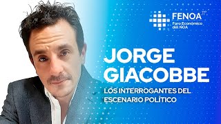 Jorge Giacobbe en la 11° edición del Foro Económico del NOA