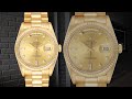 Rolex President Day Date Yellow Gold Diamond Dial Mens Watch 18238 | SwissWatchExpo