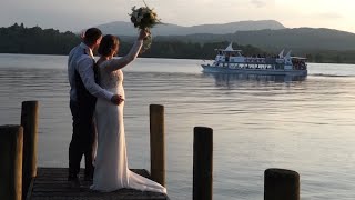 Amazing Lakeside Wedding // Natasha \u0026 Richard // Langdale Chase Hotel, Lake Windermere