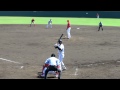 平成23年8月9日 5回裏　シュルツ　ウエスタンリーグ広島戦（鳴尾浜）