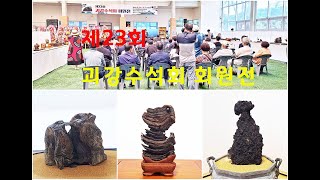 제23회 괴강수석회 회원전