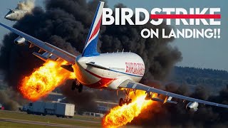 BOTH engines failed?! | Ryanair go-around gone WRONG | ryanair landing goes wrong