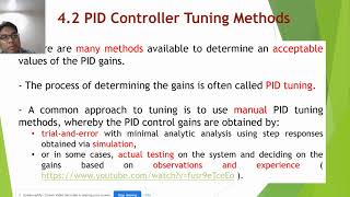 EMC322 Part 3-Lecture 4: Introduction to PID Controller and its Application