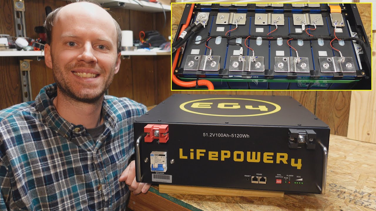 EG4 LiFePO4 Battery 48V 100Ah "LifePower4" Review And Teardown - YouTube