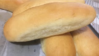 HOW TO MAKE HOT DOG BUNS RECIPE - No milk, no egg fluffy hot dog buns - Hot dog bread