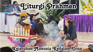 Liturgi Prahmen Kejatuhan Manusia Kedalam Dosa - GKPS RESORT SINTARAYA (Simalungun \u0026 Terjemahan)