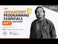 Day 1 | Introduction and Data Types | Free JavaScript Programming Essentials Bootcamp (5 Days)