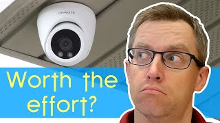 Are hard-wired security cameras worth it? -- ONWOTE 4K security camera system review