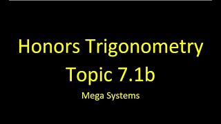 Topic 7.1b Mega Systems