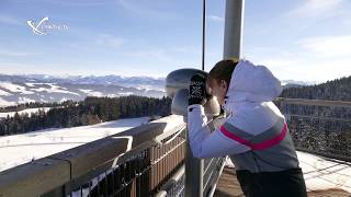 Skywalk und Langlaufen in Scheidegg