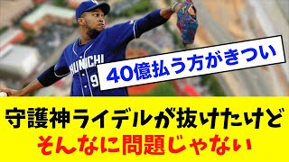 【ファン意見】守護神ライデルが抜けたけどそんなに問題じゃない！！※中日ドラゴンズ専門スレ反応集