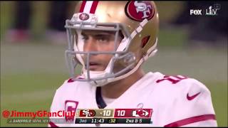 Jimmy Garoppolo - Every completed Super Bowl 54 pass - San Francisco 49ers