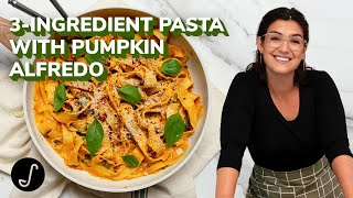 How to Cook 3-Ingredient Fresh Pasta with Cheesy Pumpkin Alfredo