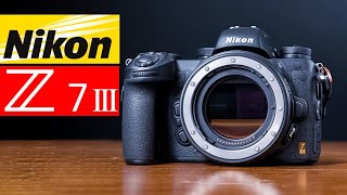 Nikon Z7 III - UNBELIEVABLE Leaks!