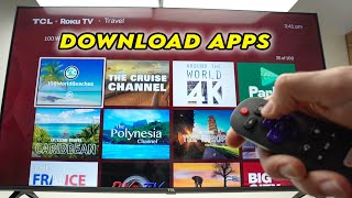 TCL Roku TV: How to Install and Delete Apps