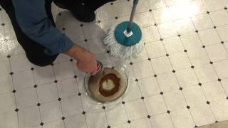 Fuller Brush Microfiber Rotating Mop w/ 2 Mop Heads and Spinner Bucket with Dan Hughes