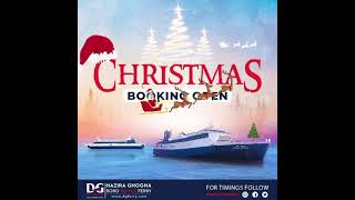 Plan your Christmas Vacation Trip via Hazira Ghogha RoRo Ferry