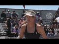 avp muskegon 2022 lili larissa vs. wheeler kraft stadium court tour series