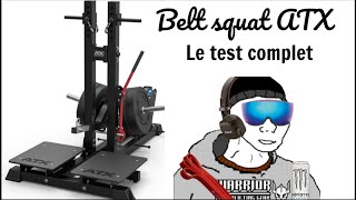 Test complet et fonctionnalités du Beltsquat ATX