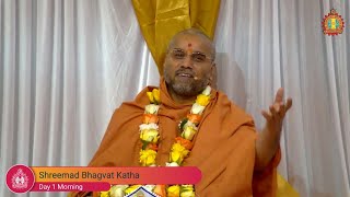 Shreemad Bhagvat Katha | 24.02.2025 | Day 1 Morning \u0026 Sthapan Poojan | Willesden Temple