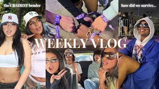 WEEKLY VLOG ♡ (my bestie and I brought our brothers to ROLLING LOUD MIAMI and barely survived...)