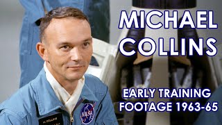 Michael Collins - Early Training Footage 1963-65 - Recreated Sound, Remastered, NASA, Apollo, Gemini