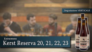 VERTICALE Kerst Reserva [2020/21/22/23] | SKÅL! Degustazione n. 276