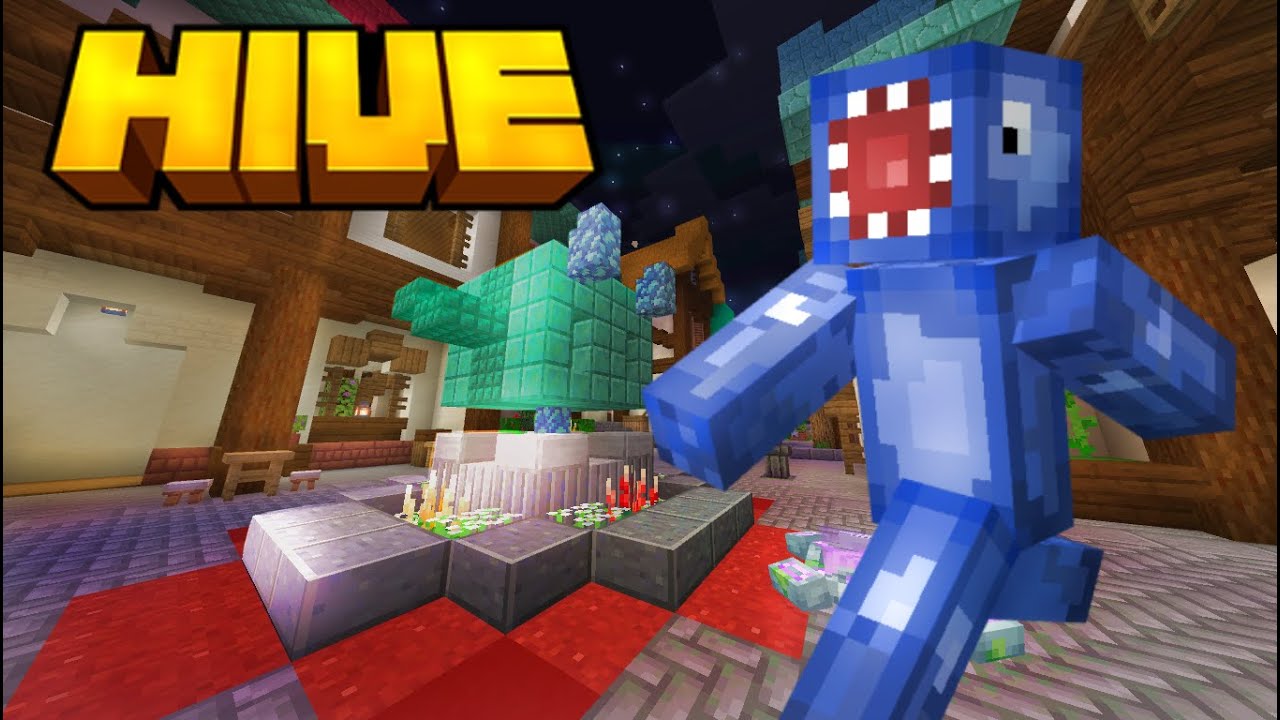 Playing Minecraft Hive Bedwars Youtube