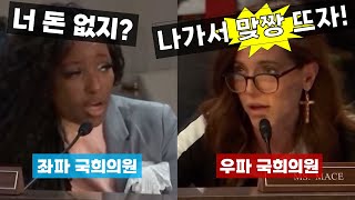 미국 국회의원들의 살벌한 말싸움 || 하지만 내용을 알면 수준 높은 토론