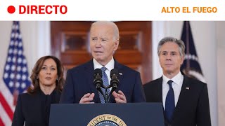 ISRAEL-GAZA: Comparecencia de JOE BIDEN tras el ACUERDO de ALTO el FUEGO explicando los DETALLES |