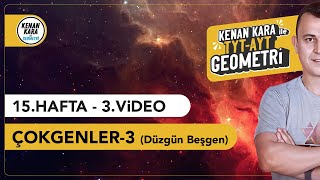 Çokgenler-3 (Düzgün Beşgen) | GEOMETRİ KONU ANLATIMI (2024 Tayfa) (TYT-AYT)