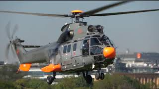 helicopter Airbus H215  of company SAF