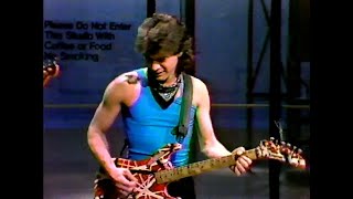David Letterman - June 27 1985  feat Eddie Van Halen