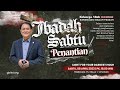 Kepastian dalam Penantian | Ps. Obaja Tanto Setiawan | Ibadah Sabtu Penantian GBI Keluarga Allah