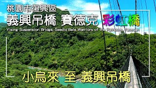 【旅遊紀事】桃園市復興 義興吊橋 小烏來 賽德克巴萊 彩虹橋 取景 Hiking in Yising Suspension Bridge (Rainbow), Taoyuan Taiwan