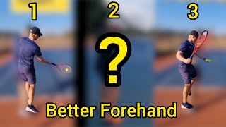 Better FOREHAND 1min| 3Tips