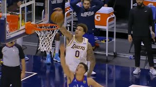Kyle Kuzma monster putback dunk on Michael Porter Jr | Lakers vs Nuggets