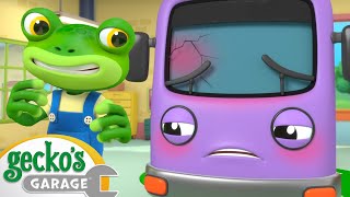 Bobby The Bus Is Unwell… Again!｜Gecko's Garage｜Funny Cartoon For Kids｜Learning Videos For Toddlers