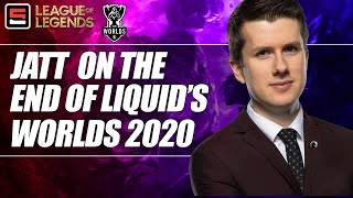 Jatt reacts to Team Liquid's elimination in Worlds 2020 | ESPN Esports