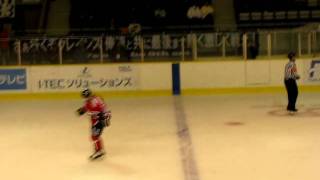 Asia League Ice Hockey 2011-2012 Eagles vs Cranes Game4 / Game Winning Shots