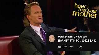 Barney Stinson once said