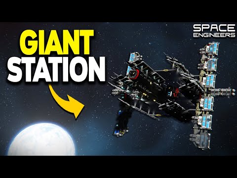 GIANT Orbital Space Station – Space Engineers